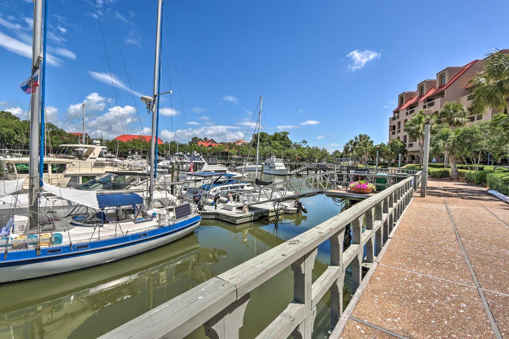 2 Mi To Beach Dog-Friendly Hilton Head Condo! Hilton Head Island Exterior photo