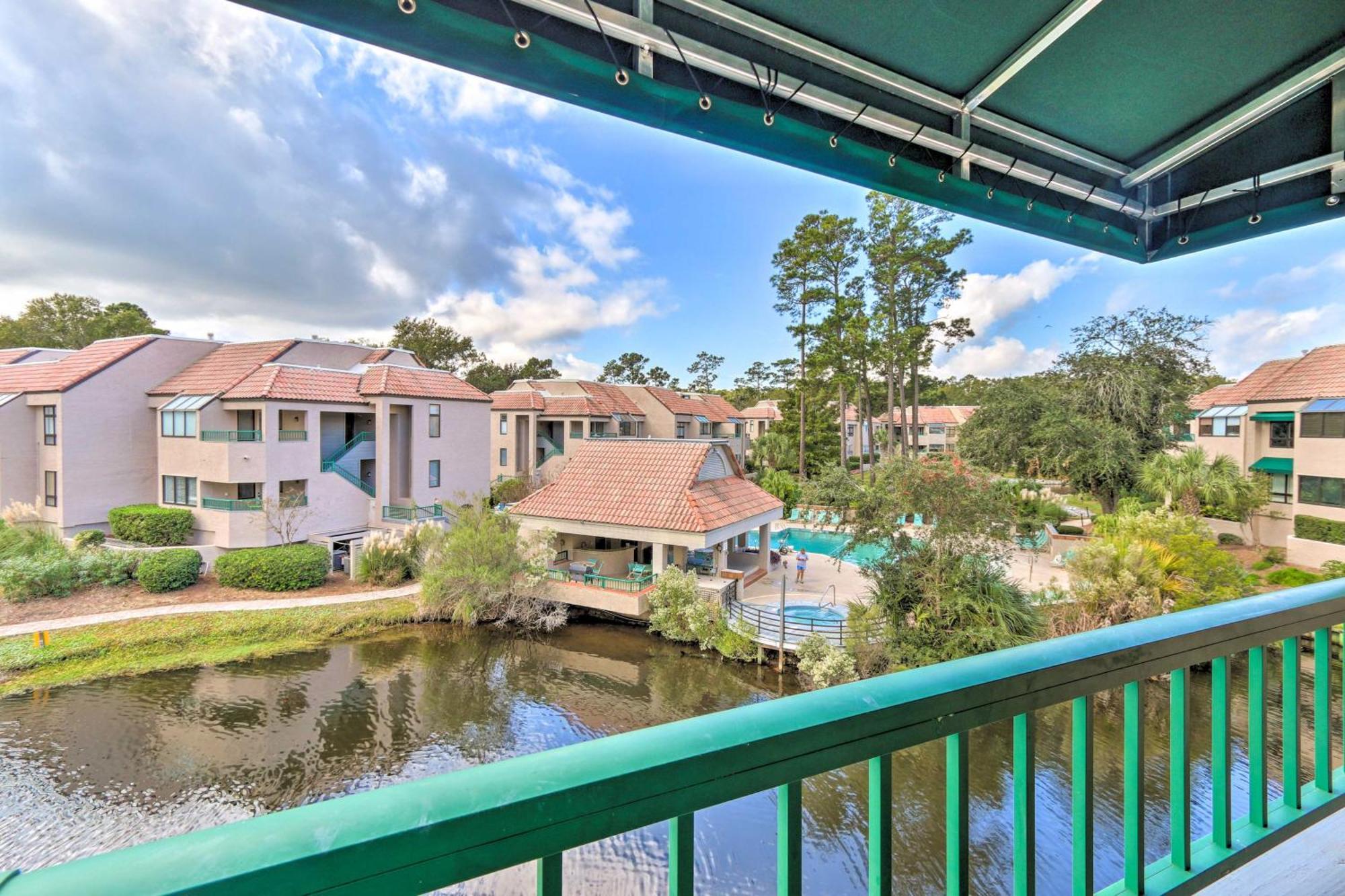 2 Mi To Beach Dog-Friendly Hilton Head Condo! Hilton Head Island Exterior photo